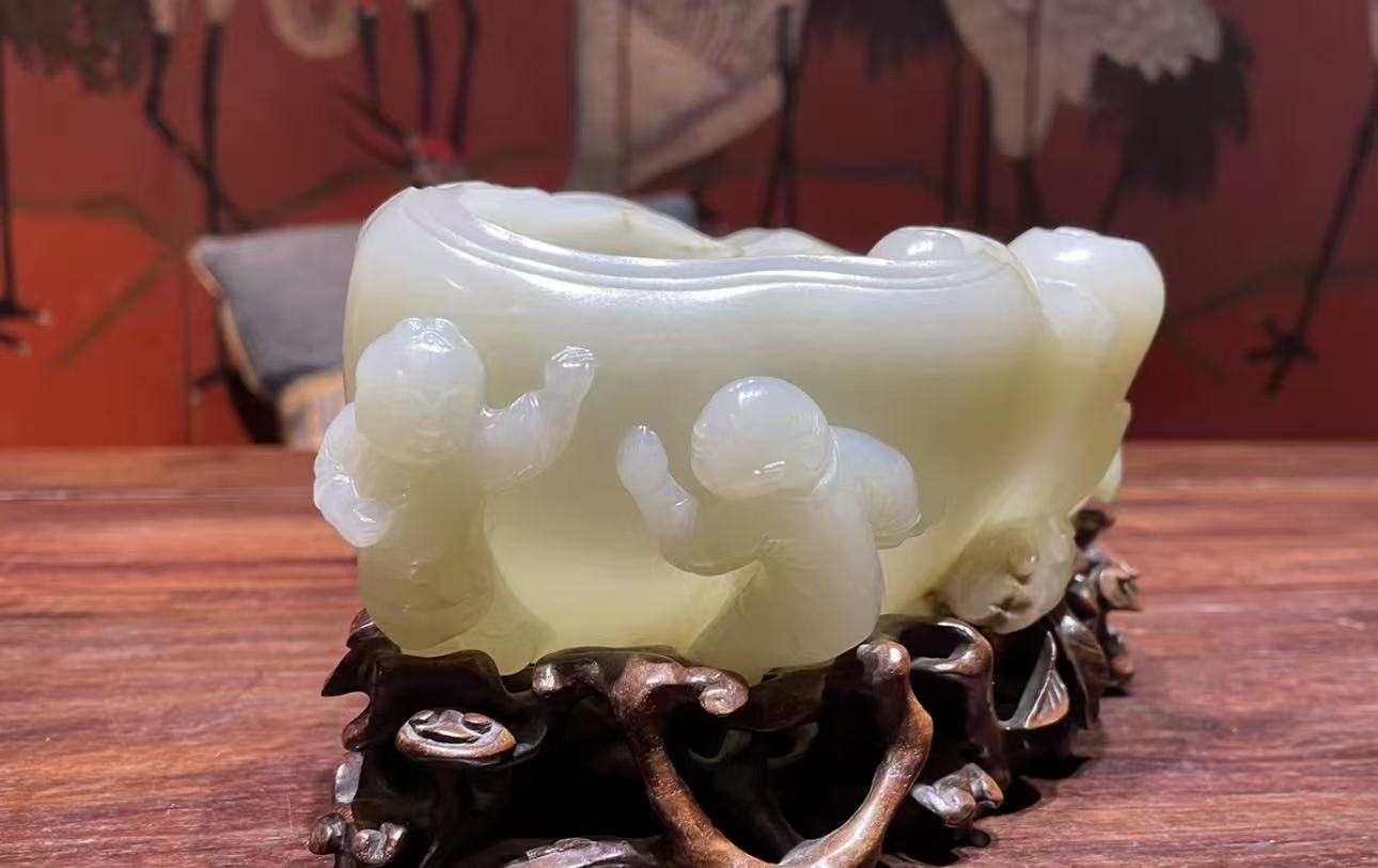 馆藏和田玉·玉器 jade-39实拍